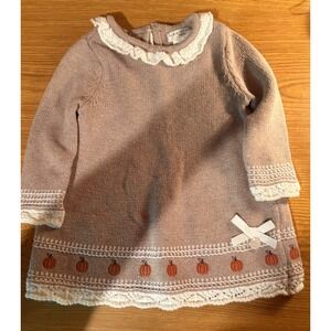Max Studio Baby Autumn Dress 3-6 Months
